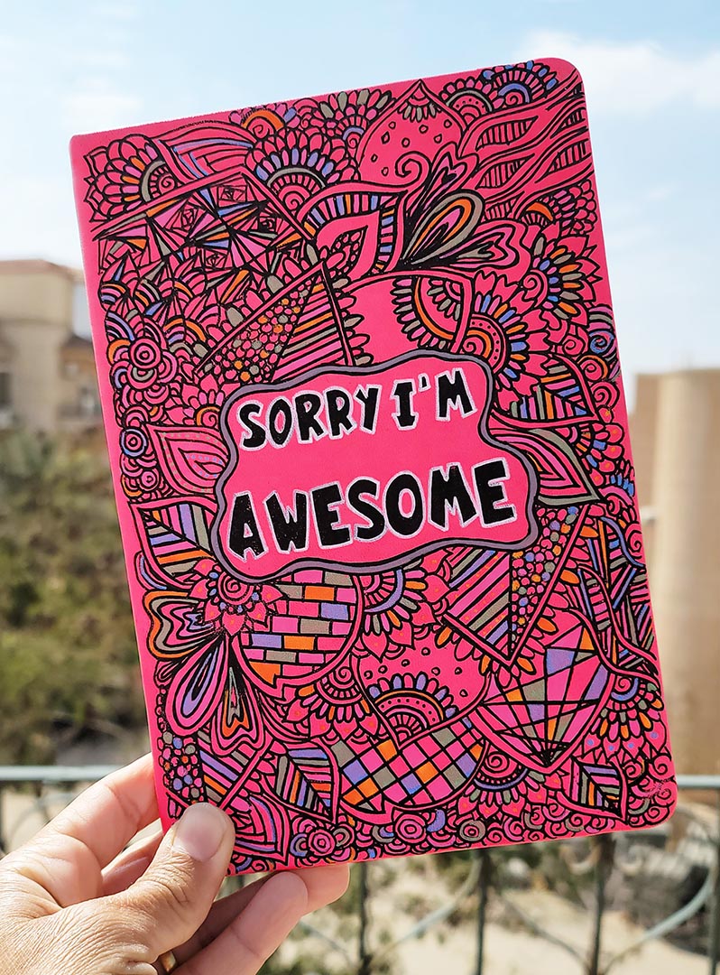 Popping Pink Notebook