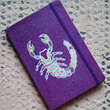 A Purple Galaxy Notebook