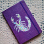 A Purple Galaxy Notebook