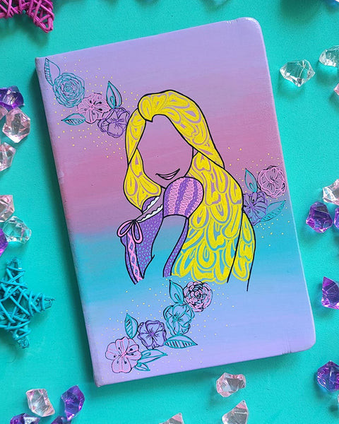 Long Hair Princess Notebook