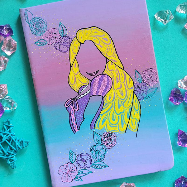 Long Hair Princess Notebook