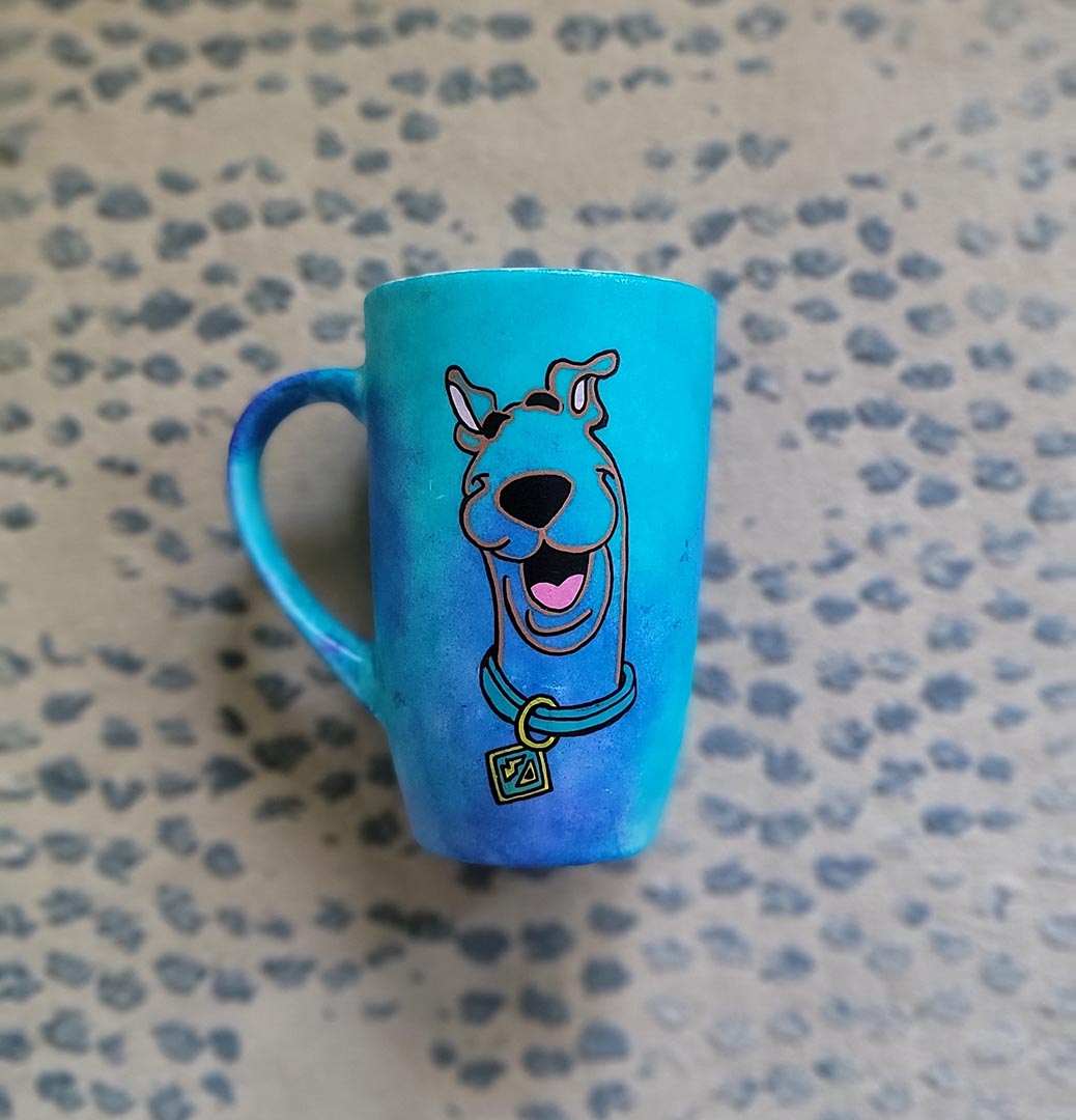 Happy Dog mug