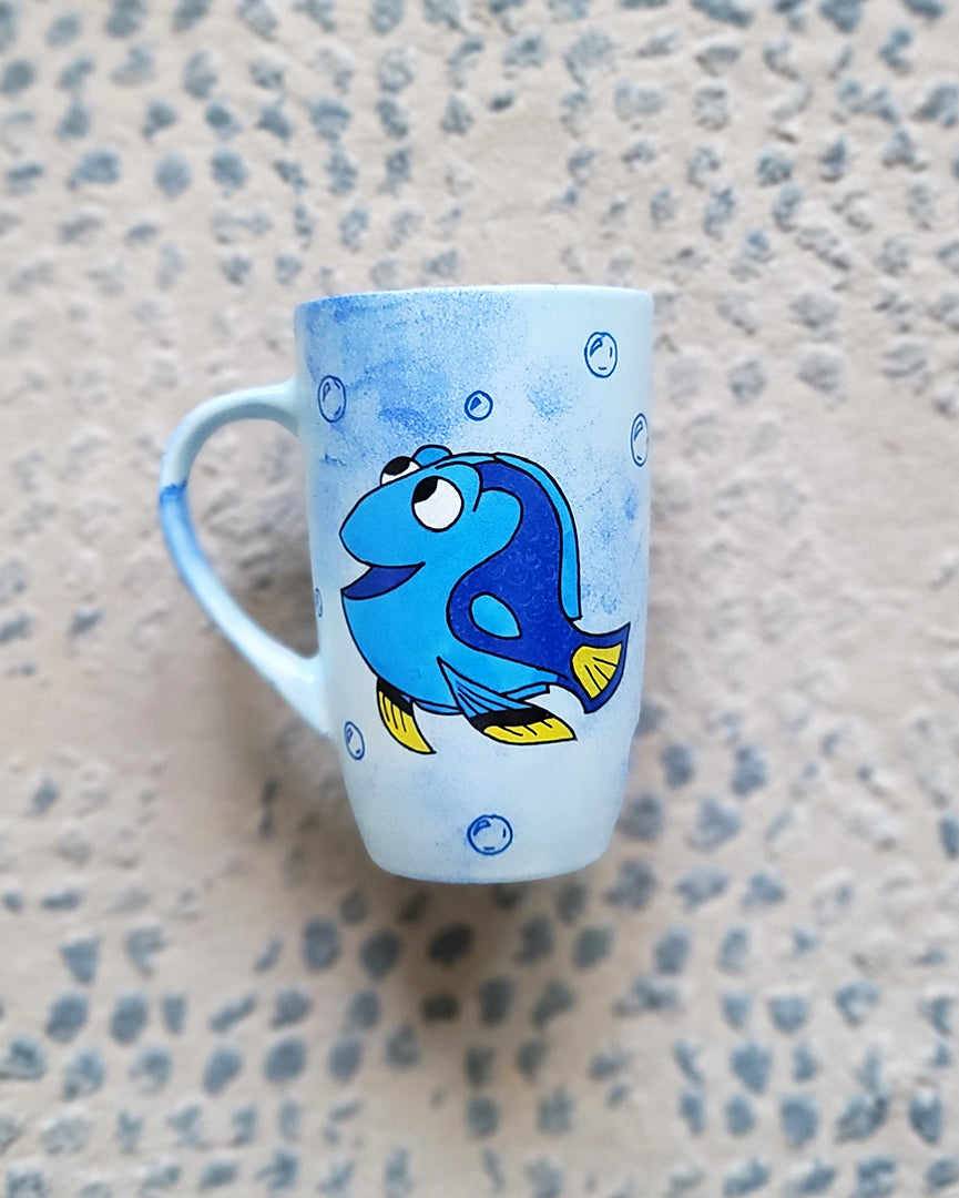 Blue Fish Mug