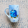 Blue Fish Mug