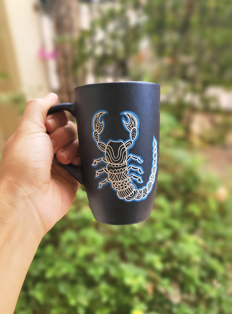 Scorpio Blue Mug