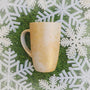 Gold Snowflakes mug