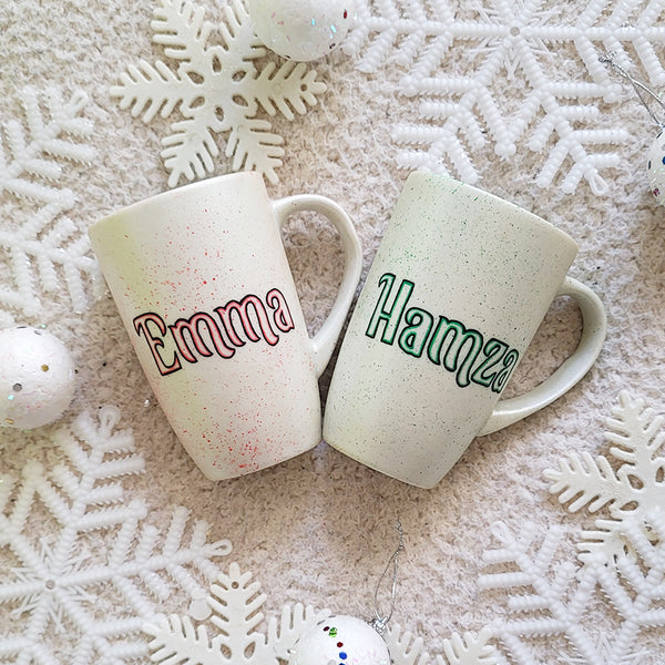 Snow Couple Mugs