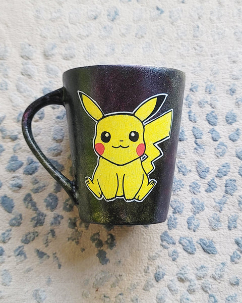 Yellow lightning creature 2 mug